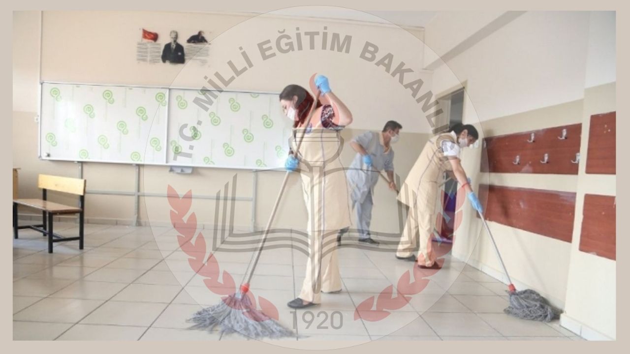 MEB temizlik personeline veda ediyor! Peki görevleri ne zaman sona eriyor?