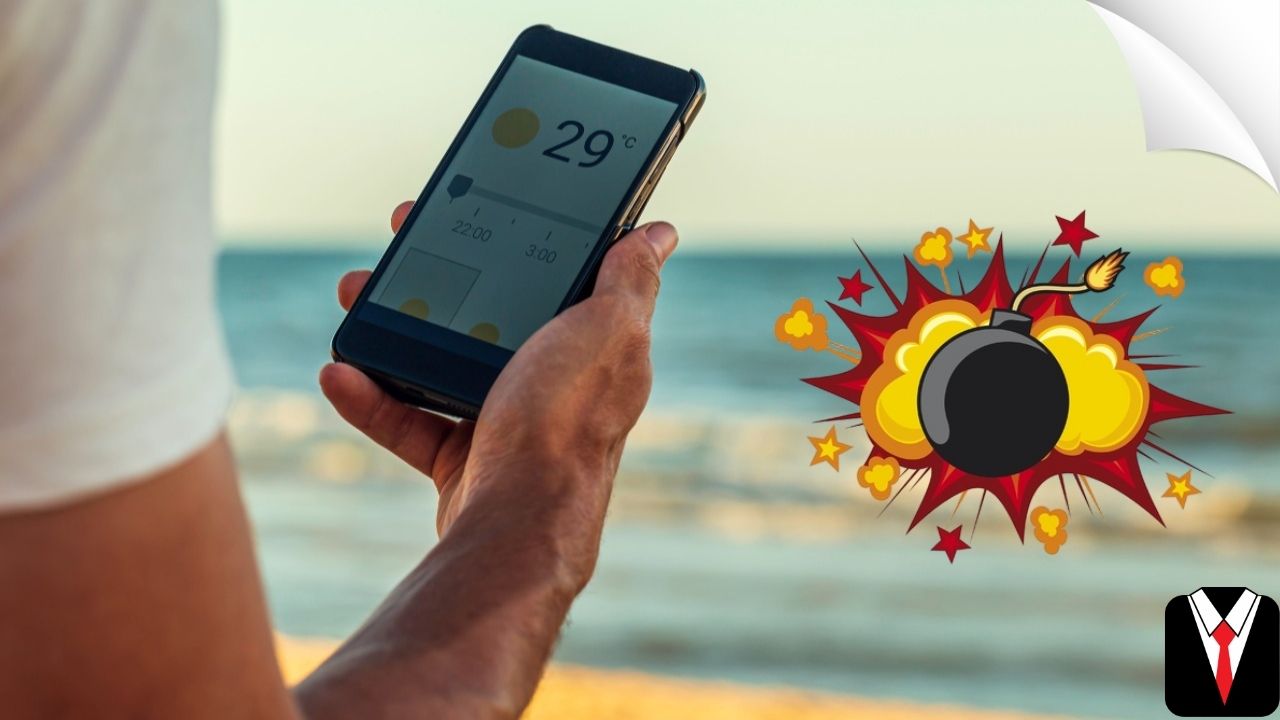 Dikkat! Üzerinizde saatli bomba taşıyor olabilirsiniz! Sıcak yaz günlerinde akıllı telefonları bu şekilde kullanmayın!