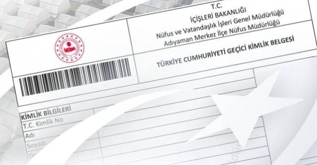 Depremzedeler geçici kimlik belgelerini e-Devlet'ten oluşturabilecek