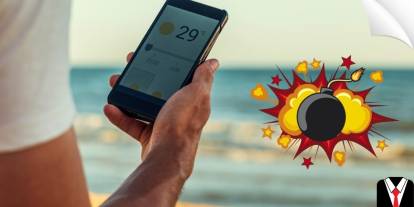 Dikkat! Üzerinizde saatli bomba taşıyor olabilirsiniz! Sıcak yaz günlerinde akıllı telefonları bu şekilde kullanmayın!